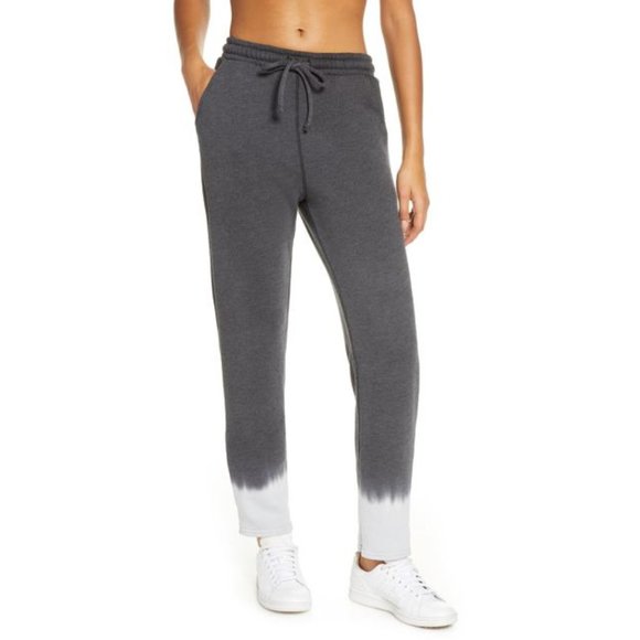 Zella Gray Forged Dip Dye Jogger Sweat Pants - Picture 2 of 9
